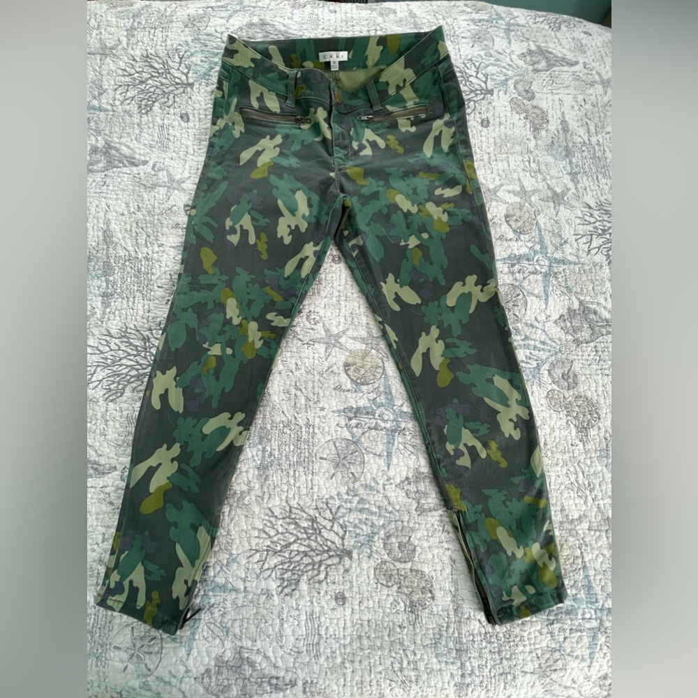 CAbi mid rise, denim pants